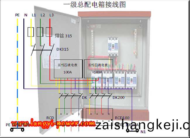 低壓(ya)配電(dian)箱接線圖(tu)及(ji)接(jie)線(xian)方灋(fa)